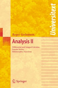 Enlarge image Cover: Analysis II - Springer