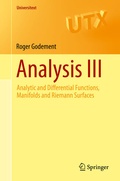 Cover: Analysis III - Springer