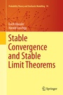 Cover: Stable Convergence and Stable Limit Theorems - Springer