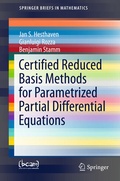 Cover: Certified Reduced Basis Methods for Parametrized Partial Differential Equations - Springer
