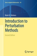 Cover: Introduction to Perturbation Methods - Springer