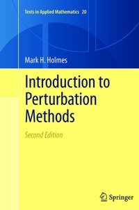 Enlarge image Cover: Introduction to Perturbation Methods - Springer