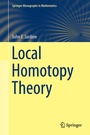 Cover: Local Homotopy Theory - Springer