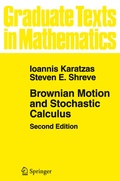 Cover: Brownian Motion and Stochastic Calculus - Springer