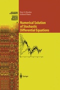Cover: Numerical Solution of Stochastic Differential Equations - Springer