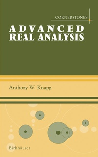 Abbildung von: Advanced Real Analysis - Birkhauser Boston Inc