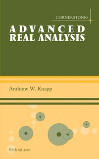 Enlarge image Cover: Advanced Real Analysis - Birkhauser Boston Inc