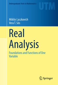 Enlarge image Cover: Real Analysis - Springer