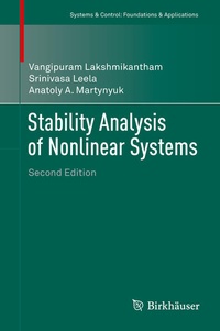 Enlarge image Cover: Stability Analysis of Nonlinear Systems - Birkhäuser