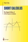 Cover: Short Calculus - Springer