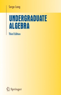 Abbildung von: Undergraduate Algebra - Springer