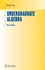 Cover: Undergraduate Algebra - Springer