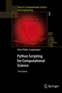Cover: Python Scripting for Computational Science - Springer