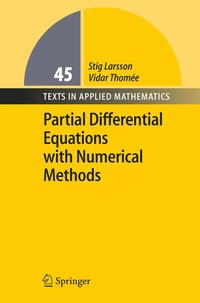 Enlarge image Cover: Partial Differential Equations with Numerical Methods - Springer