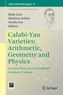 Cover: Calabi-Yau Varieties: Arithmetic, Geometry and Physics - Springer
