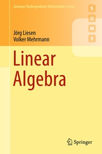 Enlarge image Cover: Linear Algebra - Springer