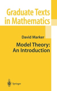 Enlarge image Cover: Model Theory : An Introduction - Springer