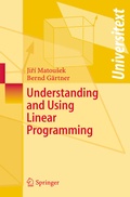 Cover: Understanding and Using Linear Programming - Springer