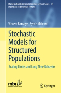 Enlarge image Cover: Stochastic Models for Structured Populations - Springer