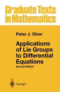 Enlarge image Cover: Applications of Lie Groups to Differential Equations - Springer