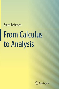 Enlarge image Cover: From Calculus to Analysis - Springer