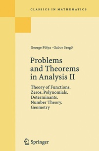Abbildung von: Problems and Theorems in Analysis II - Springer