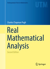 Enlarge image Cover: Real Mathematical Analysis - Springer