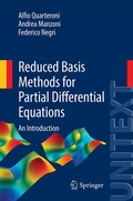 Cover: Reduced Basis Methods for Partial Differential Equations - Springer