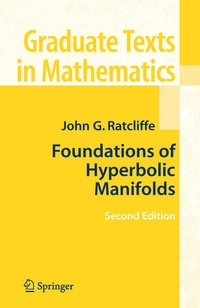 Enlarge image Cover: Foundations of Hyperbolic Manifolds - Springer