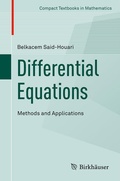 Cover: Differential Equations: Methods and Applications - Springer