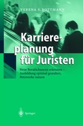 Cover: Karriereplanung f&uuml;r Juristen - Springer