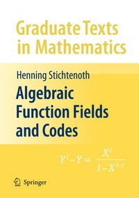 Abbildung von: Algebraic Function Fields and Codes - Springer