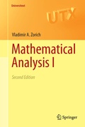 Cover: Mathematical Analysis I - Springer