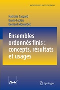 Cover: Ensembles ordonn&eacute;s finis : concepts, r&eacute;sultats et usages - Springer