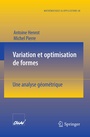 Cover: Variation et optimisation de formes - Springer