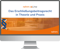 Bild: Das Erschließungsbeitragsrecht in Theorie und Praxis online - Rehm