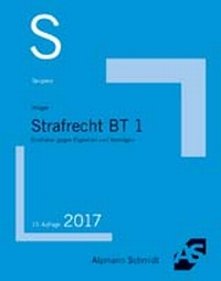 Bild vergrößern Bild: Skript Strafrecht BT 1 - Alpmann Schmidt