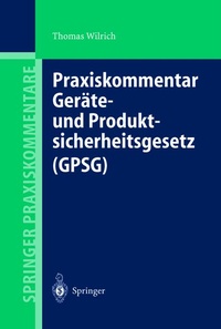 Abbildung von: Geräte- und Produktsicherheitsgesetz (GPSG) - Springer