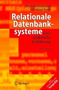 Enlarge image Cover: Relationale Datenbanksysteme - Springer