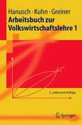 Cover: Arbeitsbuch zur Volkswirtschaftslehre 1 - Springer