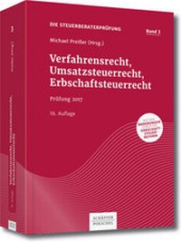 Abbildung von: Verfahrensrecht, Umsatzsteuerrecht, Erbschaftsteuerrecht - Schäffer-Poeschel