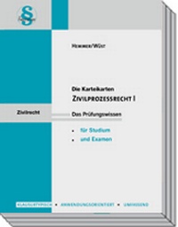 Abbildung von: Karteikarten ZPO I - Hemmer-Wüst