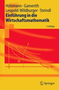 Cover: Einf&uuml;hrung in die Wirtschaftsmathematik - Springer