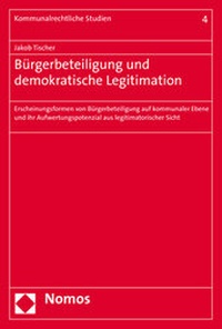 Abbildung von: Bürgerbeteiligung und demokratische Legitimation - Nomos