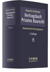 Abbildung von: Vertragsbuch Privates Baurecht - C.H.BECK