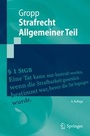 Cover: Strafrecht Allgemeiner Teil - Springer