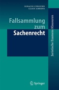 Cover: Fallsammlung zum Sachenrecht - Springer