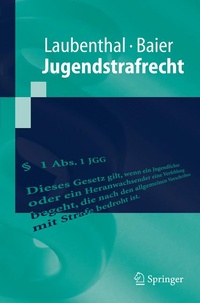 Enlarge image Cover: Jugendstrafrecht - Springer