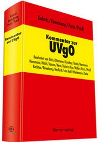 Enlarge image Cover: Kommentar zur UVgO - Werner