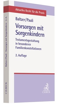 Abbildung von: Vorsorgen mit Sorgenkindern - C.H.BECK